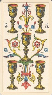 Carta del Tarot EL CINCO