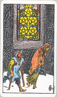 Carta del Tarot EL CINCO