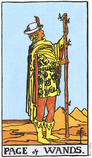 Carta del Tarot sota de bastos