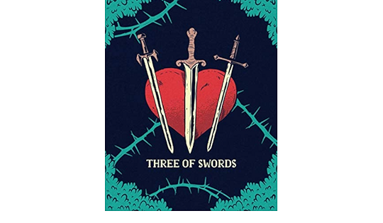 Tarot Tres de Espadas: Amor, Salud, Dinero y Más