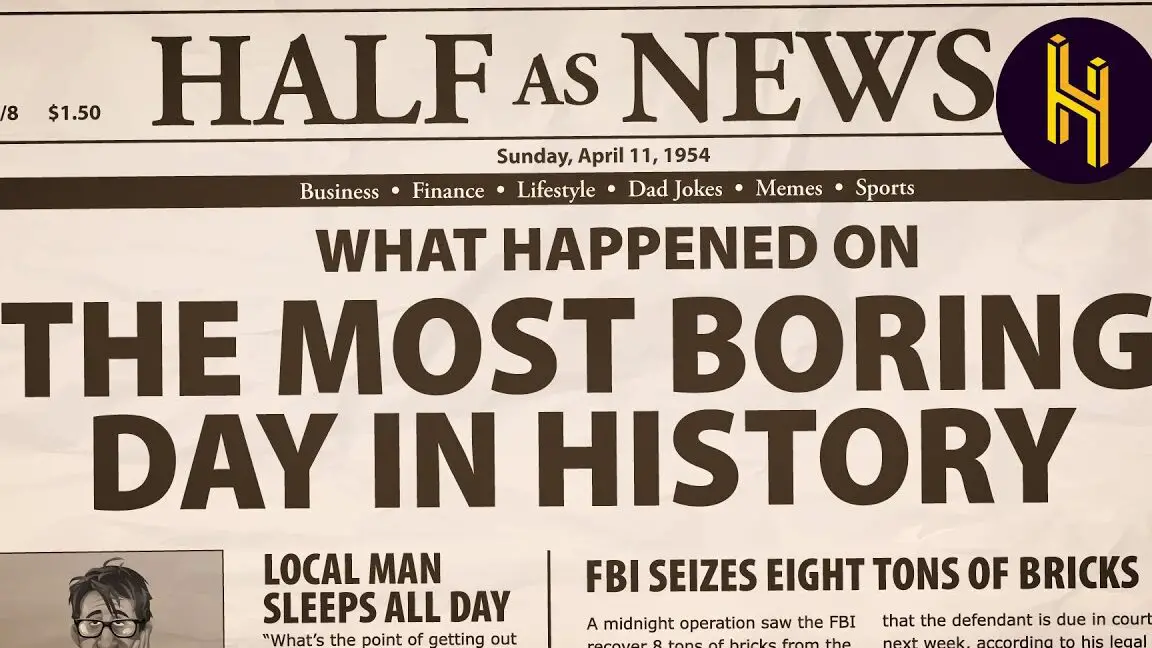 Por qué el 11 de abril de 1954 es el día estadísticamente más aburrido de todos los tiempos