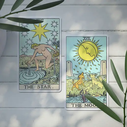 combinación de tarot