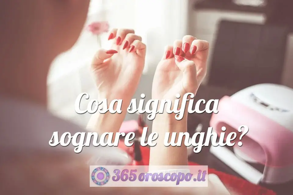 Soñar con uñas Soñar con uñas
