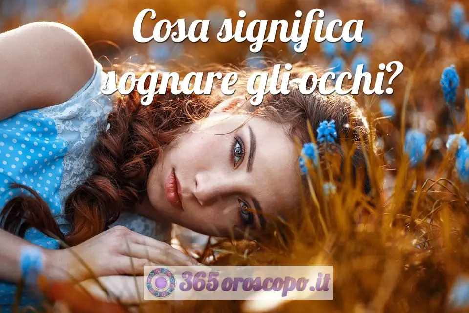 Soñar con ojos Soñar con ojos