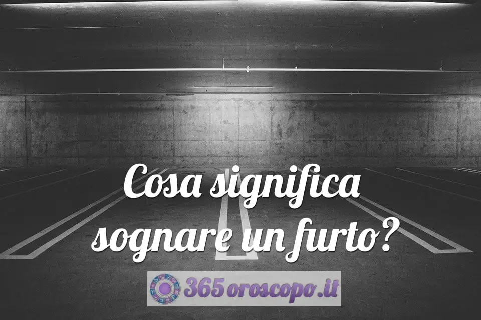 Soñar con un robo Soñar con un robo