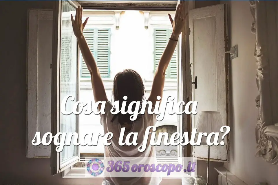 Soñar con una ventana Soñar con una ventana