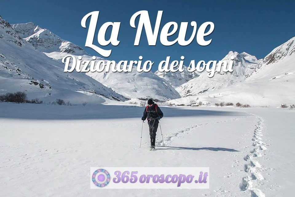 Soñar con nieve Soñar con nieve