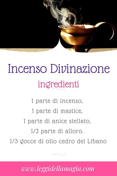 Incienso para adivinar