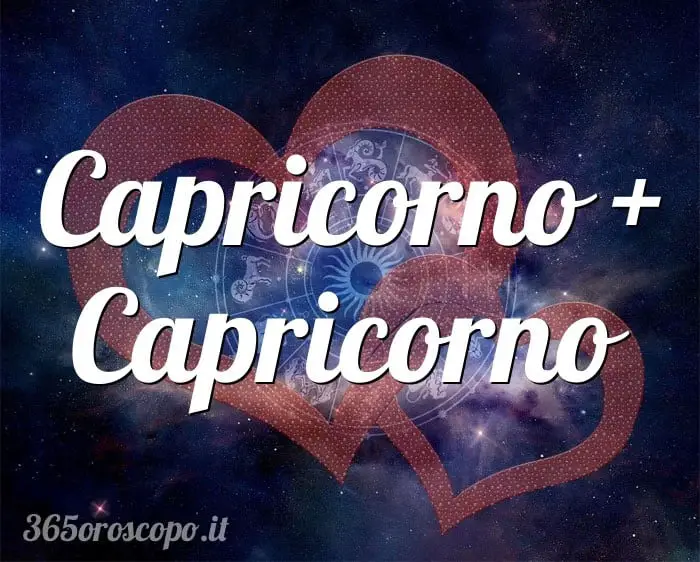 Capricornio + Capricornio