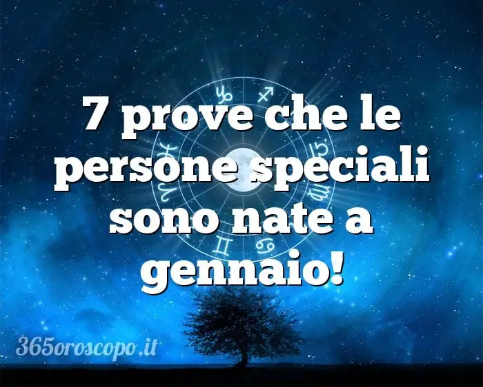 ¡7 pruebas de que en enero nacen personas especiales! ¡7 pruebas de que en enero nacen personas especiales!