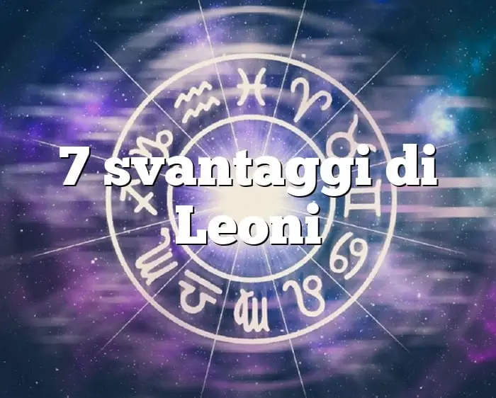 7 desventajas de los leones 7 desventajas de los leones