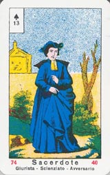 Carta del Tarot Sacerdote de los trece reyes de espadas (espadas). Carta del Tarot Sacerdote de los trece reyes de espadas (espadas).