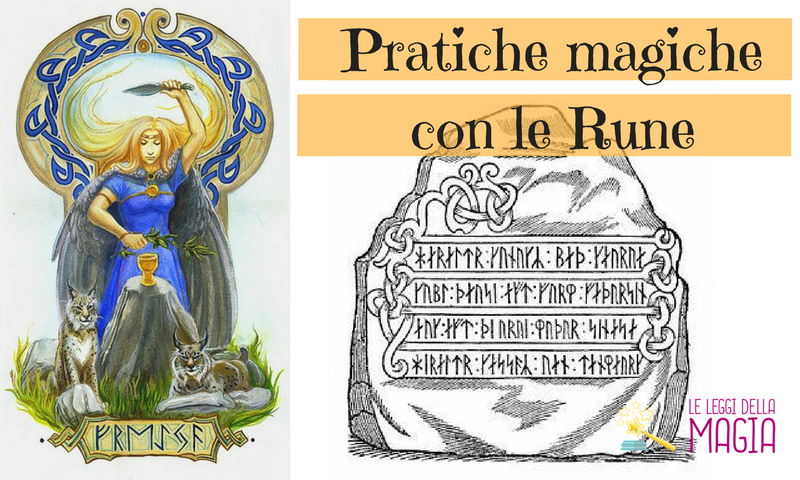 Prácticas mágicas con las runas: escritura rúnica