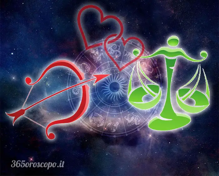Sagitario + Libra Sagitario + Libra
