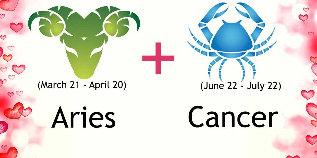Compatibilidad de Aries y Cáncer