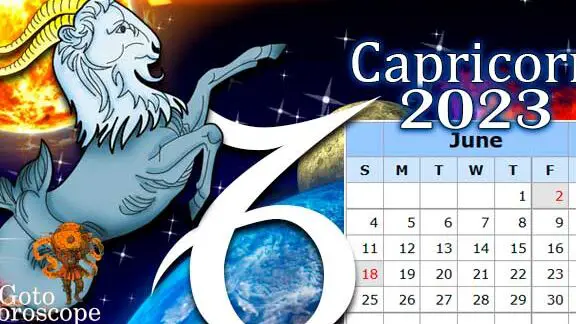 Horóscopo Capricornio Junio ​​2023, Horóscopo Mensual gratis de Junio...