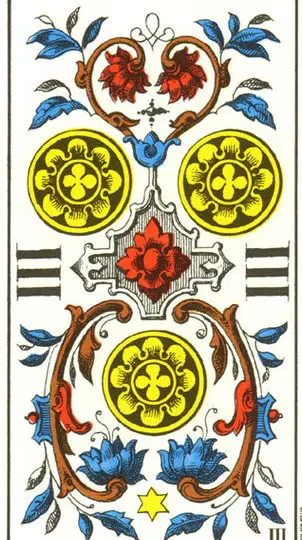 Significados de las cartas del Tarot del traje de Oros según A. E. Waite