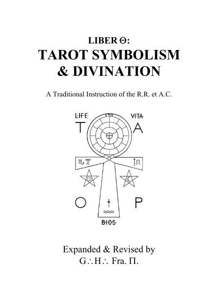 Simbolismo y significado del tarot