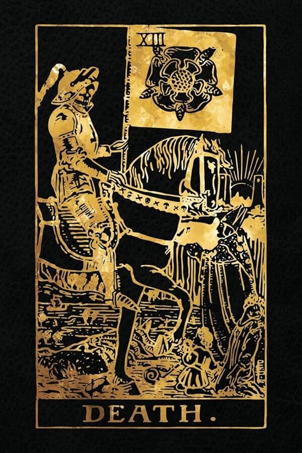 Impresión de arte de la carta de la muerte – Hongos místicos