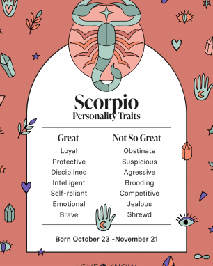Rasgos y características de la personalidad de Escorpio |