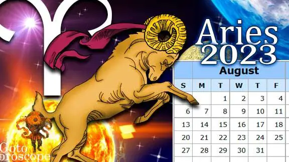Horóscopo Aries Agosto 2023, Horóscopo Mensual gratis de Agosto...
