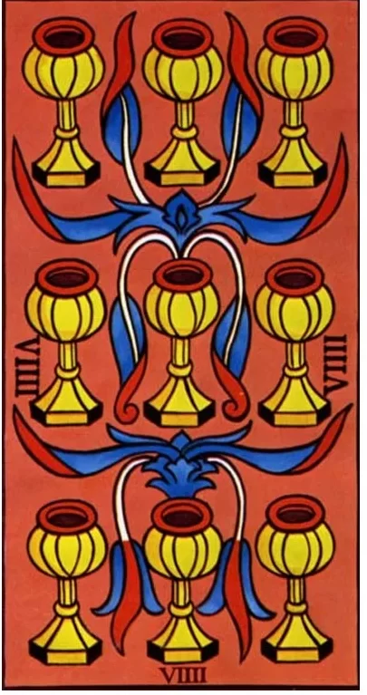 Nove di coppe - significado dei tarocchi : amore, finanze, futuro ...