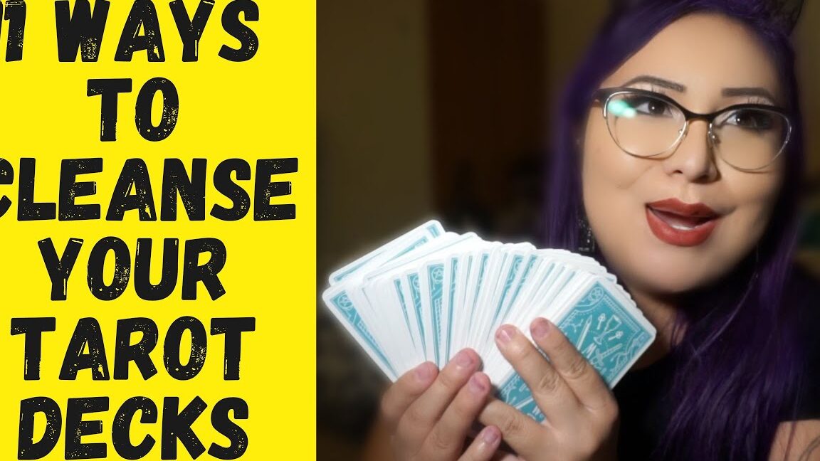 Cómo limpiar tus cartas del Tarot |