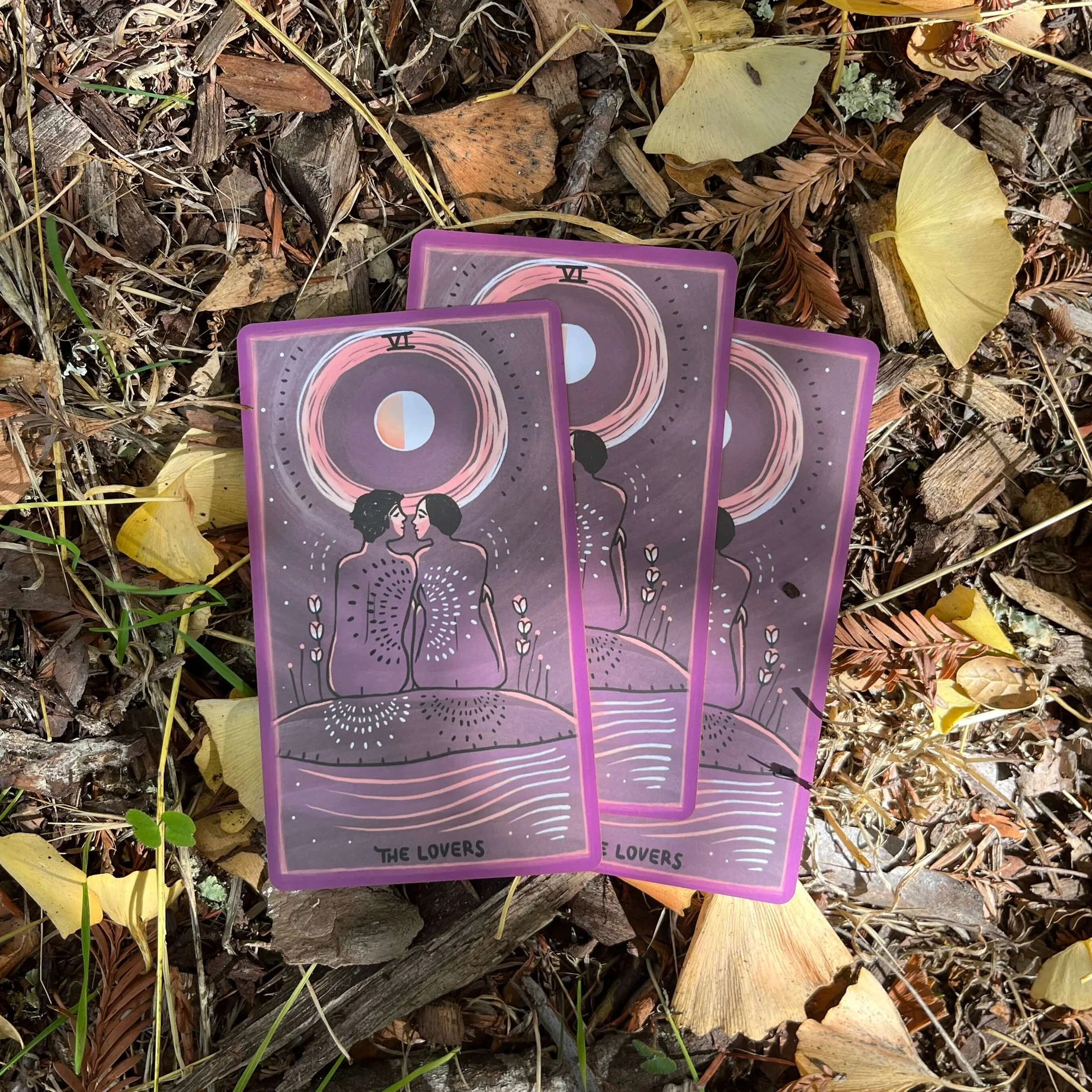 Los amantes en el tarot